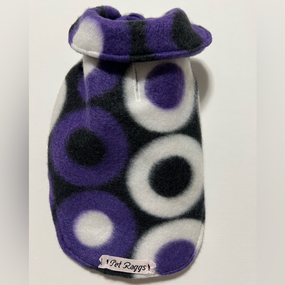 Handmade Fleece Jacket with Collar.